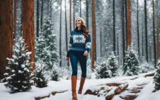 Gaya Pakaian Musim Dingin dengan Sweater